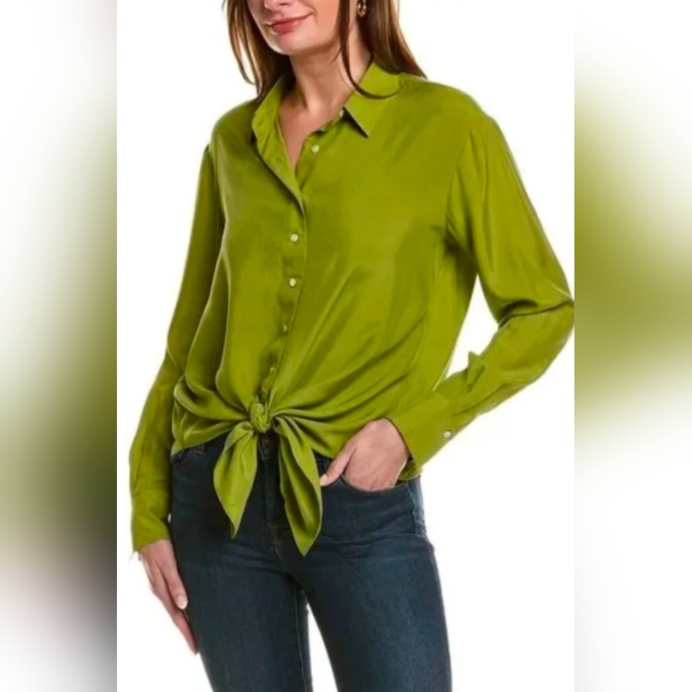 Go Silk Go Get Waisted Shirt NWT